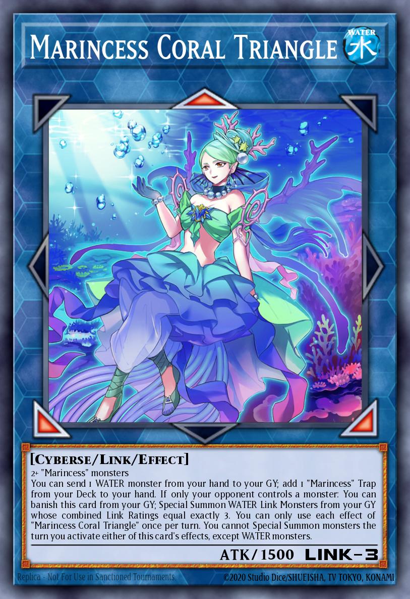 Marincesa Triângulo de Coral — Legendary Duelists: Duels From the Deep EN033