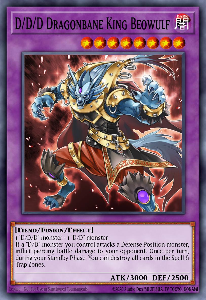 D/D/D Beowulf, o Rei Matador de Dragões — Pendulum Domination Structure Deck EN041
