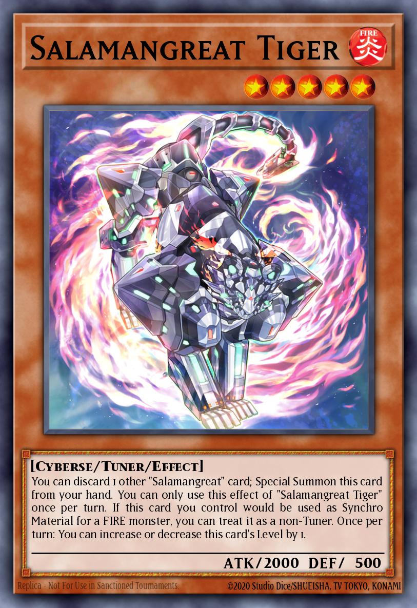 Salamangreat Tiger — Legendary Duelists: Soulburning Volcano EN003