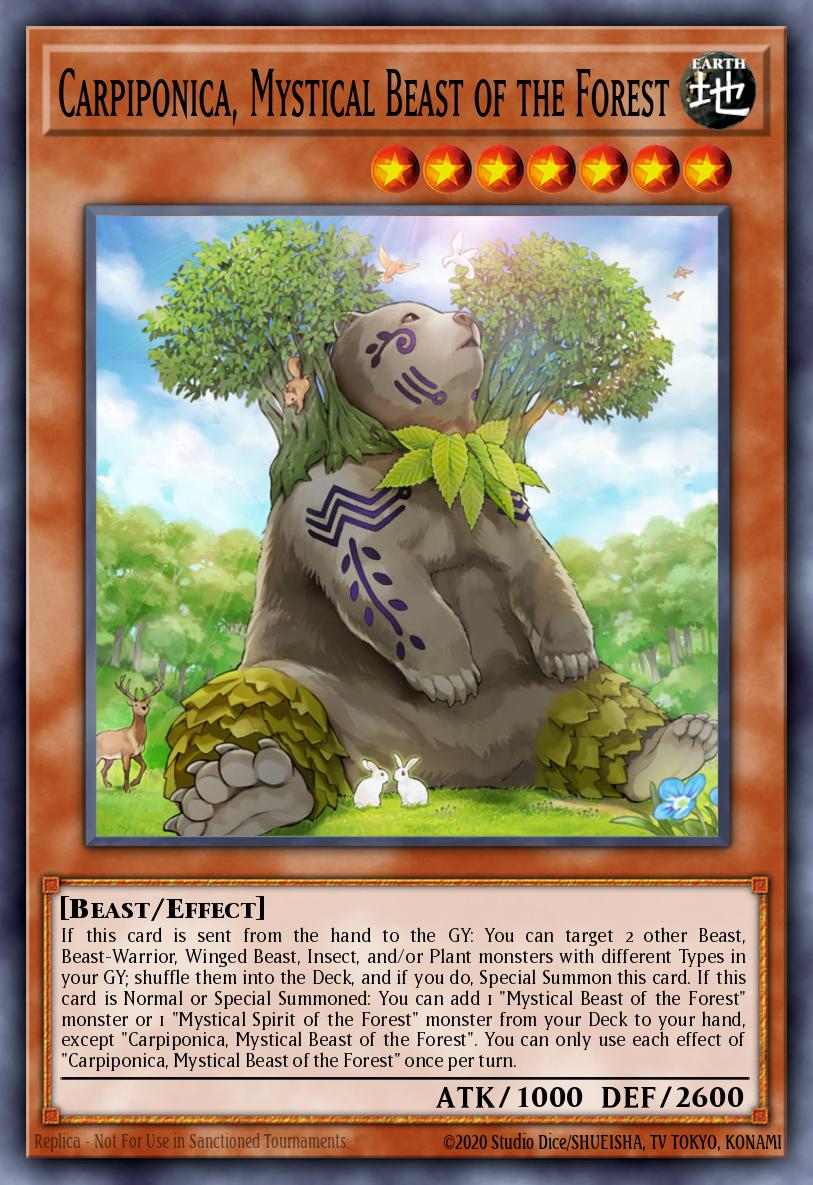 Carpiponica, Besta Mística da Floresta — 2022 Tin of the Pharaoh's Gods EN134