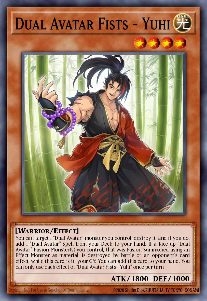 Punhos dos Dois Avatares - Yuhi — Phantom Rage Premiere! promotional card EN014