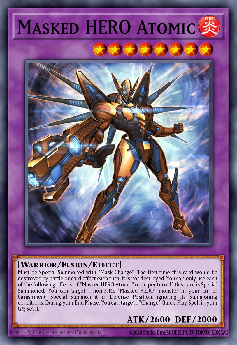 Masked HERO Atomic — Maze of Muertos EN016