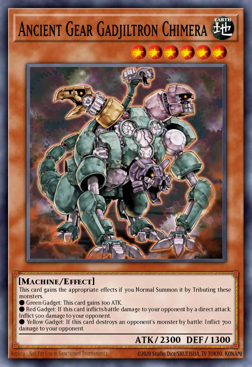 Quimera Gadjiltron do Mecanismo Antigo — Structure Deck: Machine Re-Volt EN002