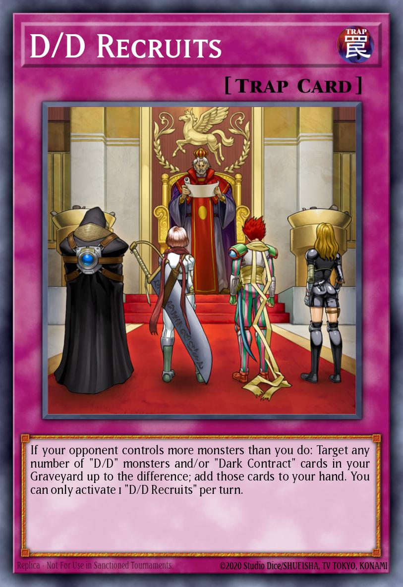 D/D Recrutas — Pendulum Domination Structure Deck EN033
