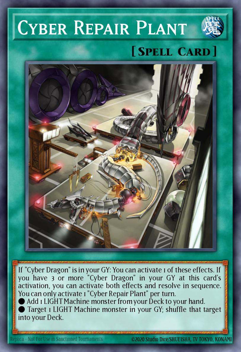 Usina de Reparos Cibernética — Structure Deck: Cyber Strike EN024