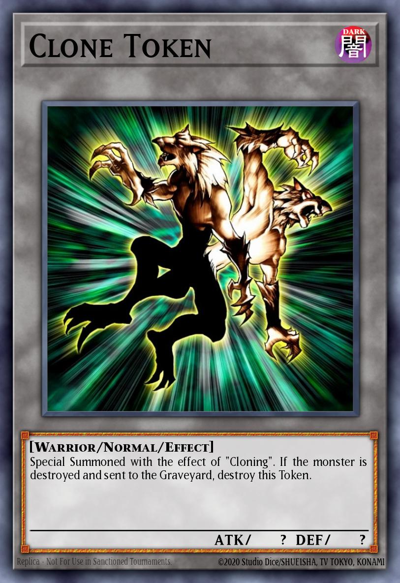 Clone Token — Sem lançamento no TCG (OCG / Master Duel) 86871615