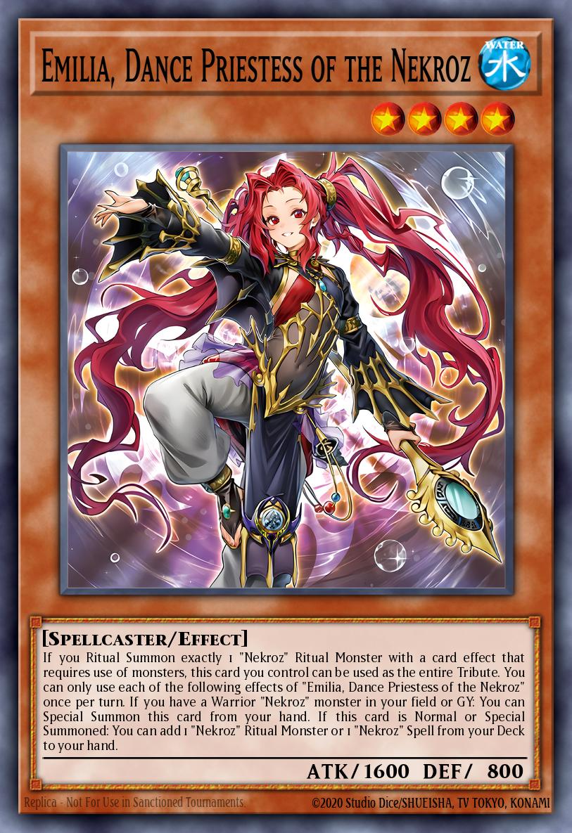 Emilia, Dance Priestess of the Nekroz — Battles of Legend: Monster Mayhem EN025