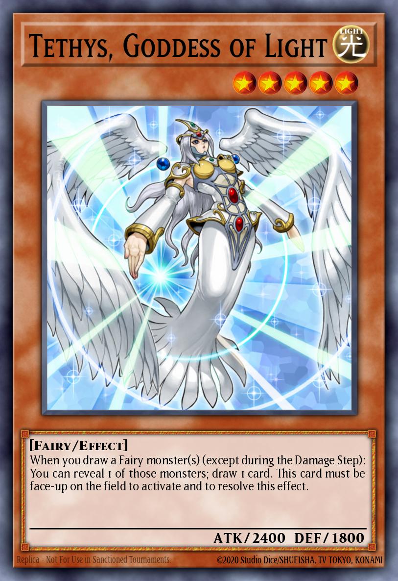 Tétis, a Deusa da Luz — Lost Sanctuary Structure Deck EN010