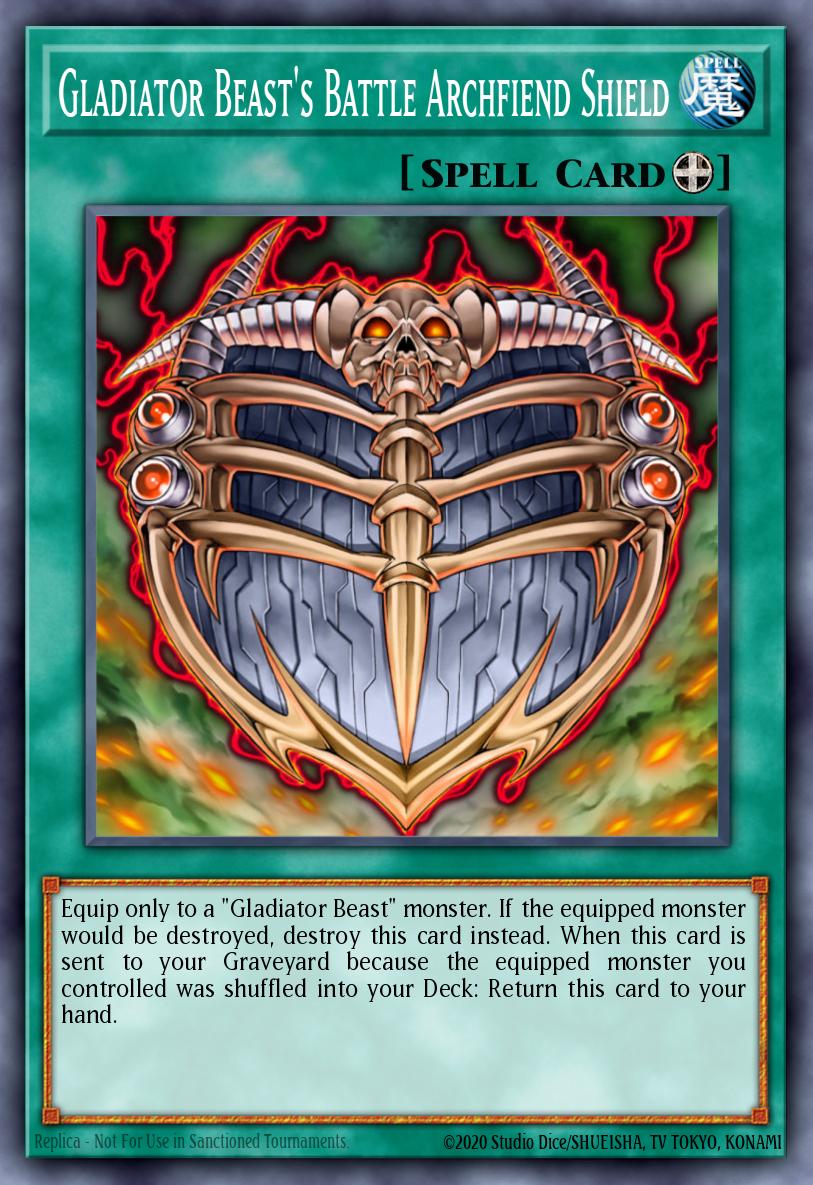 Escudo Archdemônio de Batalha das Feras Gladiadoras — Astral Pack Three EN022