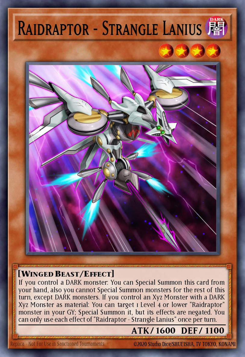 Ataqueraptor - Lanius Estrangulador — Phantom Rage Premiere! promotional card EN005