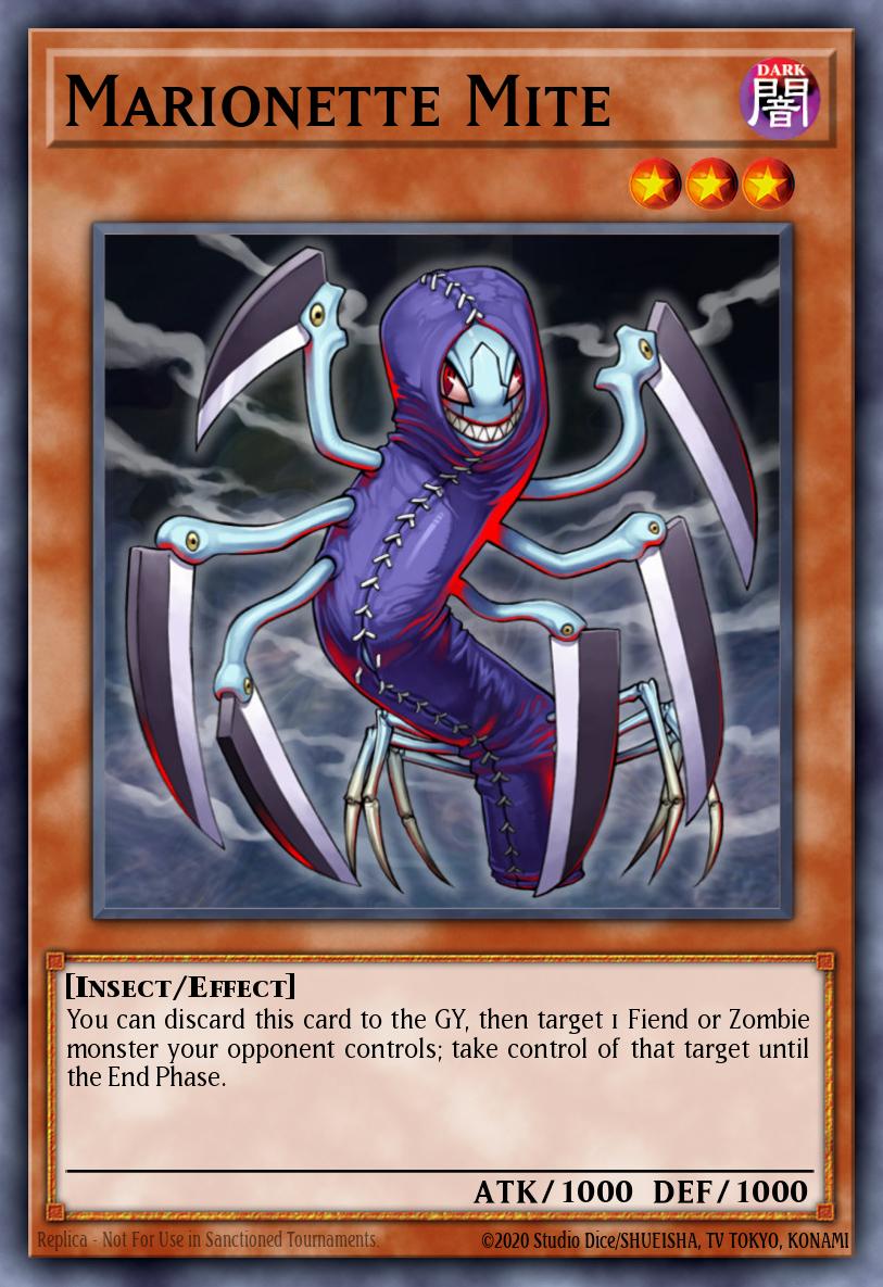 Ácaro Marionete — Zombie World Structure Deck EN014
