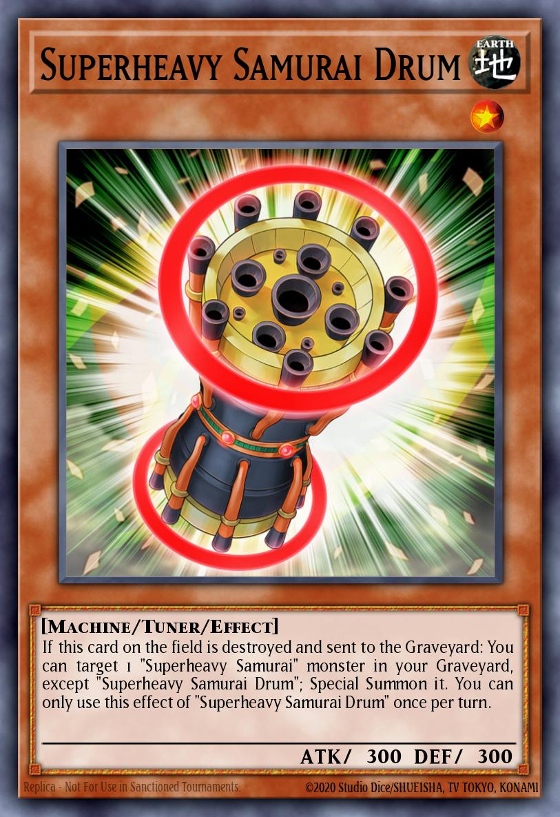 Samurai Superpesado Tambor — 2016 Mega-Tin Mega Pack EN110