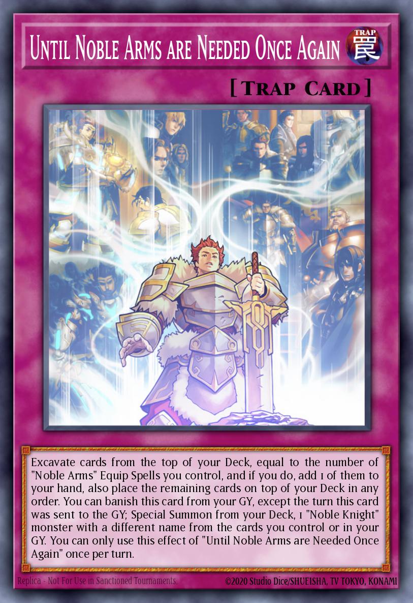 Até que as Armas Nobres sejam Necessárias Novamente — 2019 Gold Sarcophagus Tin Mega Pack EN225