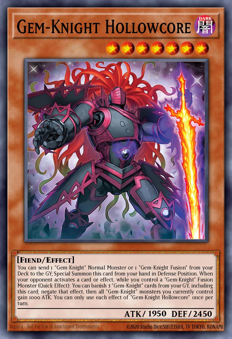 Gem-Knight Hollowcore — Battles of Legend: Monster Mayhem EN022