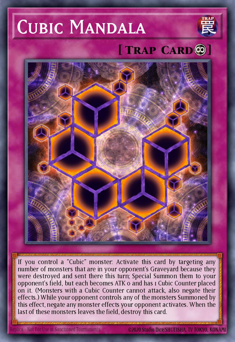 Mandala Cúbico — Yu-Gi-Oh! The Dark Side of Dimensions Movie Pack: Gold Edition EN044