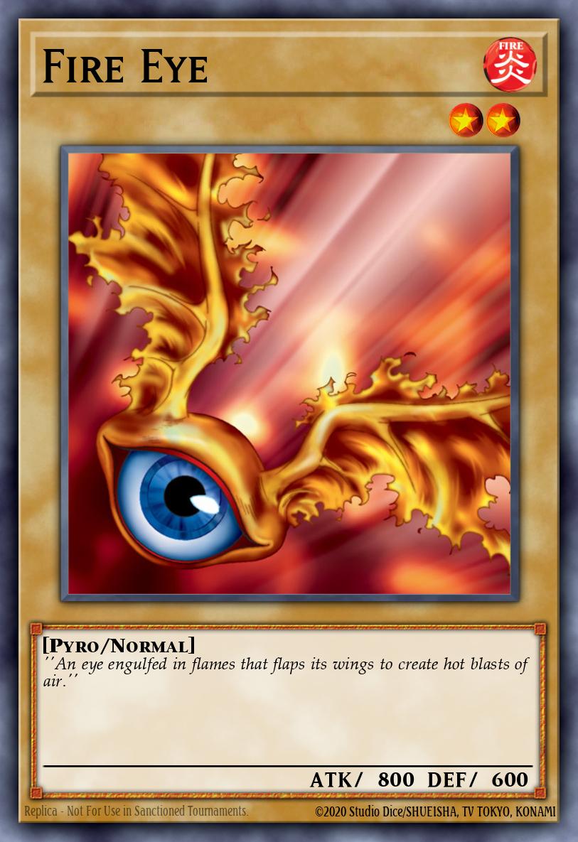 Fire Eye — Sem lançamento no TCG (OCG / Master Duel) 88435542