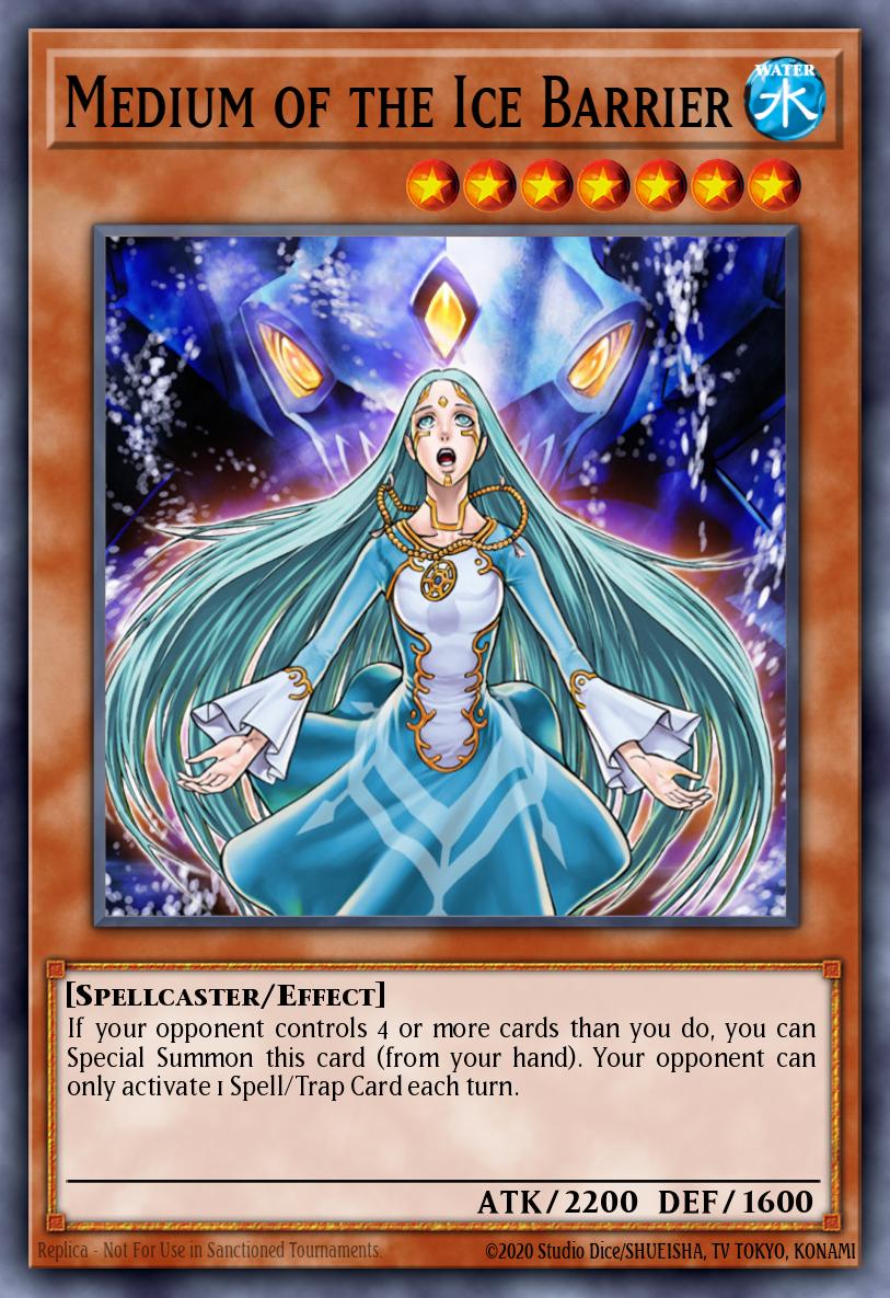 Médium da Barreira de Gelo — Structure Deck: Freezing Chains EN016