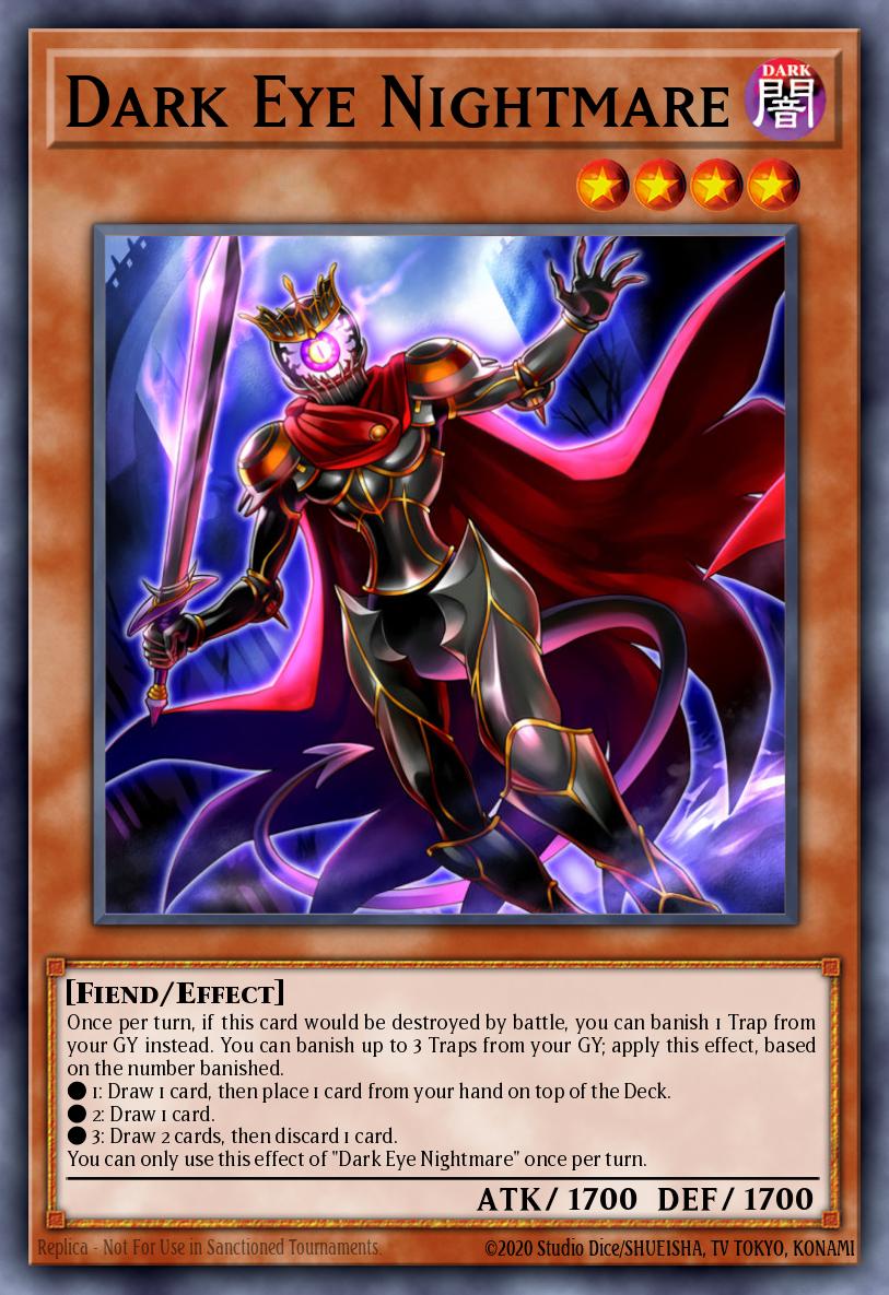 Pesadelo de Olho Negro — Lightning Overdrive Premiere! promotional card EN027