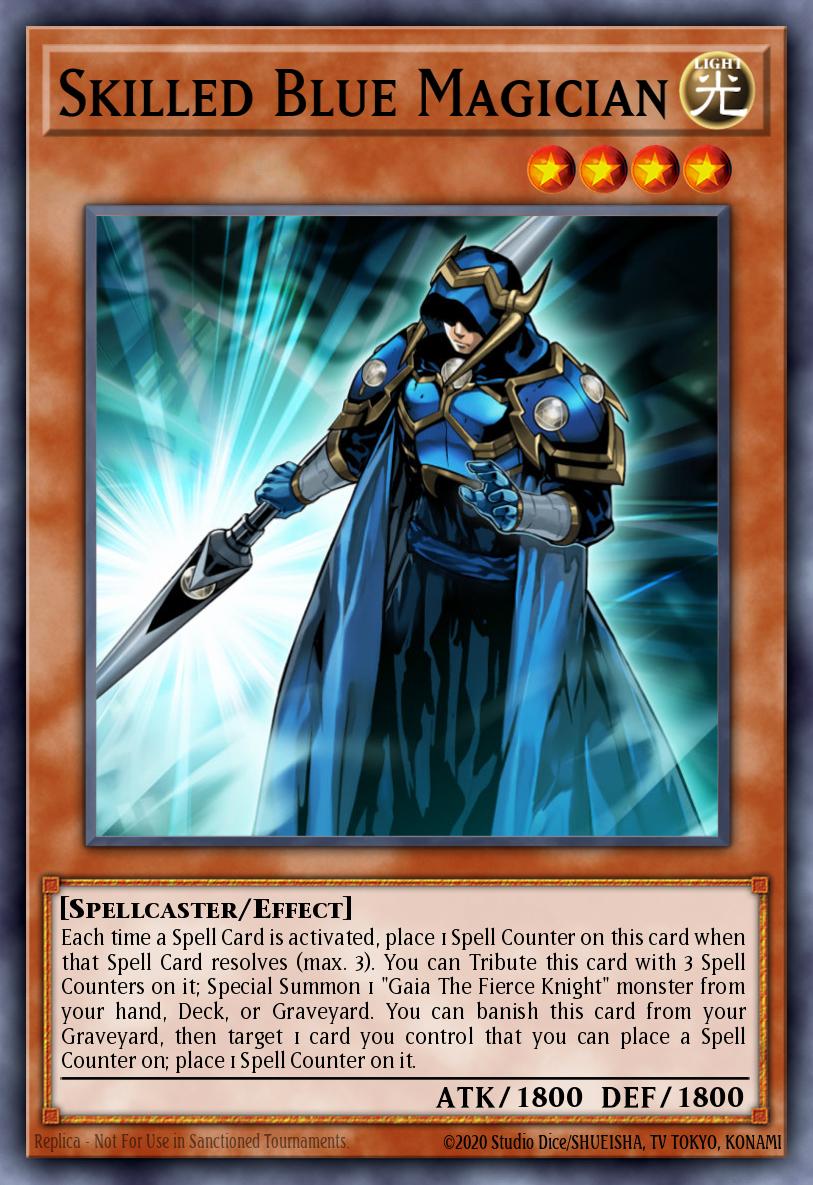 Mago Azul Habilidoso — Speed Duel: Battle City Box EN181