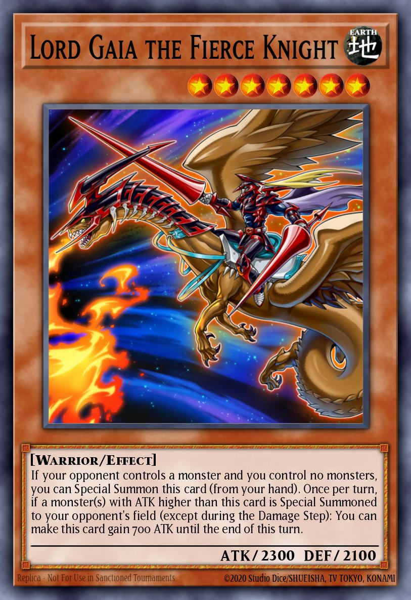 Senhor Gaia, o Cavaleiro Impetuoso — Yu-Gi-Oh! The Dark Side of Dimensions Movie Pack: Gold Edition ENG50