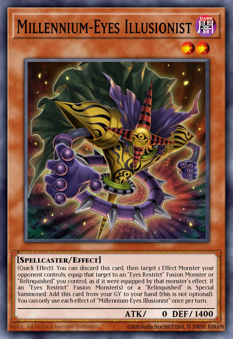 Ilusionista do Olho do Milênio — Legendary Duelists: Ancient Millennium EN001