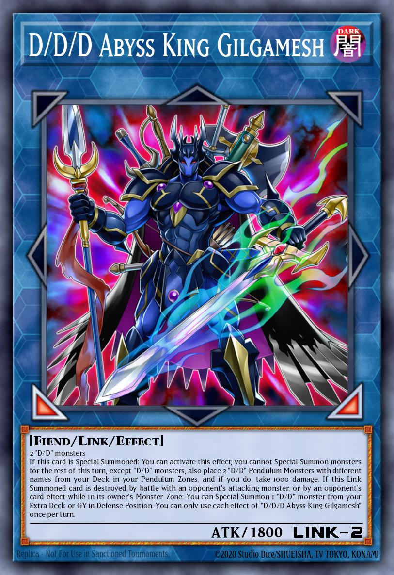 D/D/D Gilgamesh, o Rei do Abismo — Duel Overload EN004