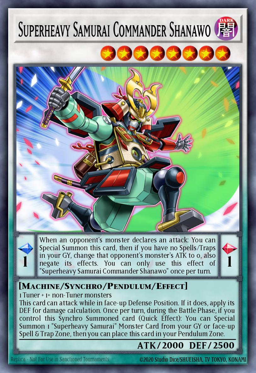 Superheavy Samurai Commander Shanawo — Cyberstorm Access EN040