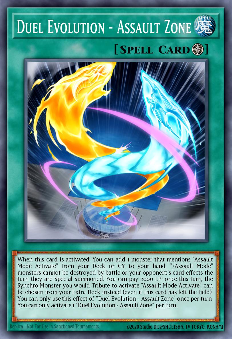 Duel Evolution - Assault Zone — Burst Protocol EN054