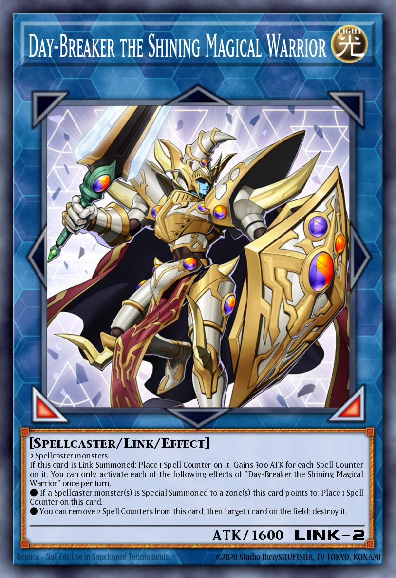 Day-Breaker, o Guerreiro Mágico Brilhante — Structure Deck: Order of the Spellcasters EN040