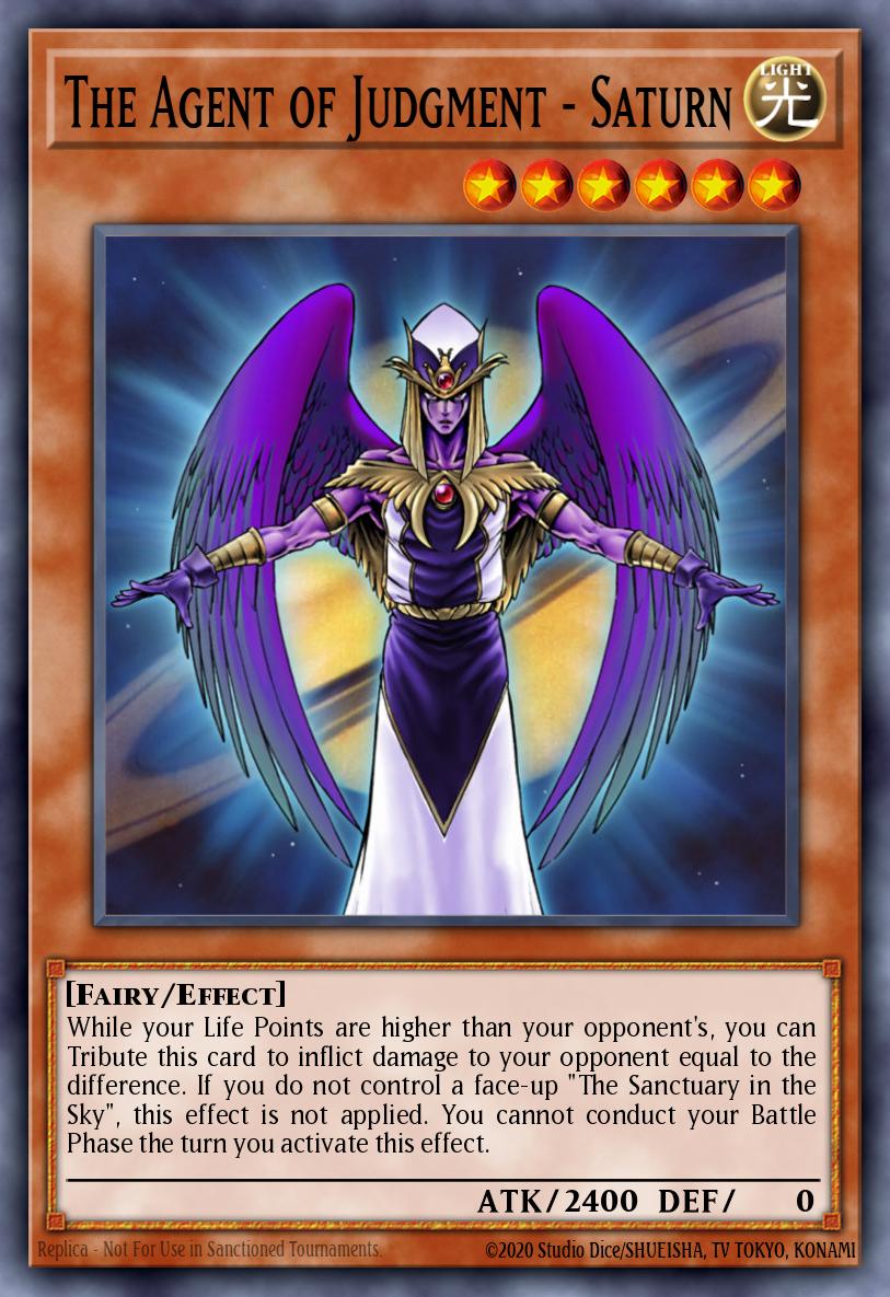 O Representante do Julgamento - Saturno — Lost Sanctuary Structure Deck EN004
