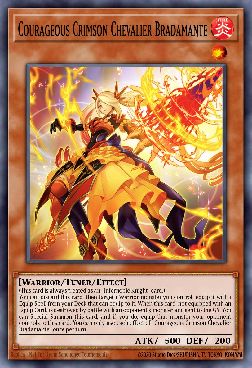 Courageous Crimson Chevalier Bradamante — Battles of Legend: Monstrous Revenge EN014