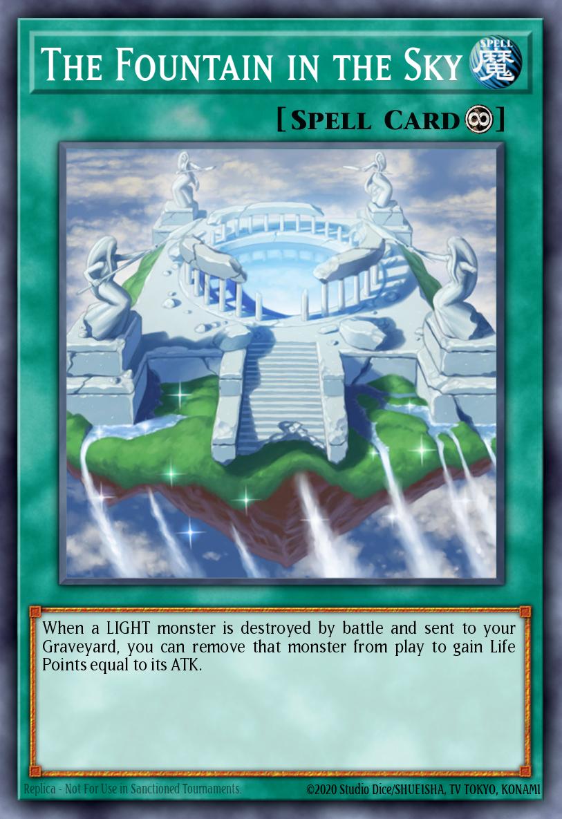 A Fonte no Céu — Lost Sanctuary Structure Deck EN032