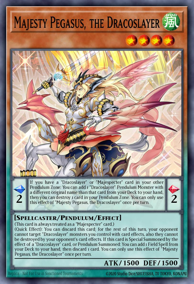 Majesty Pegasus, the Dracoslayer — Darkwing Blast EN023