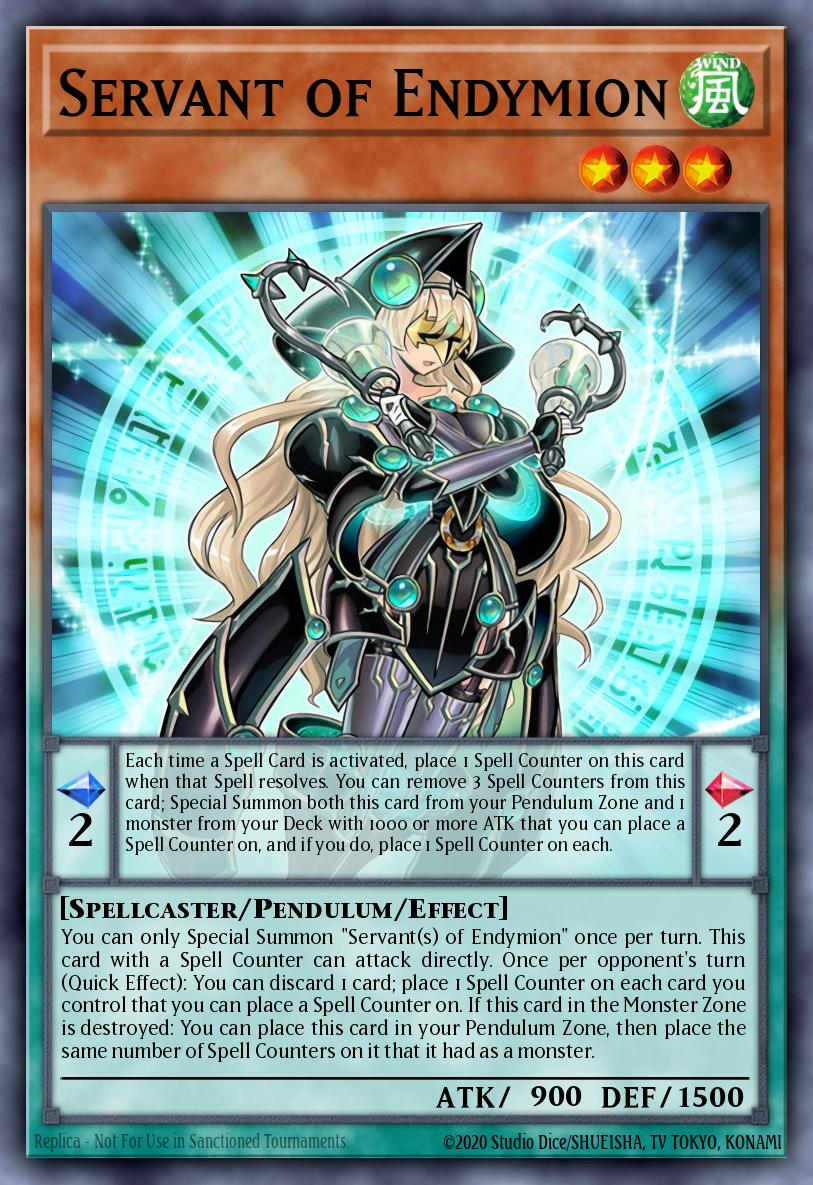 Servo de Endymion — Structure Deck: Order of the Spellcasters EN004