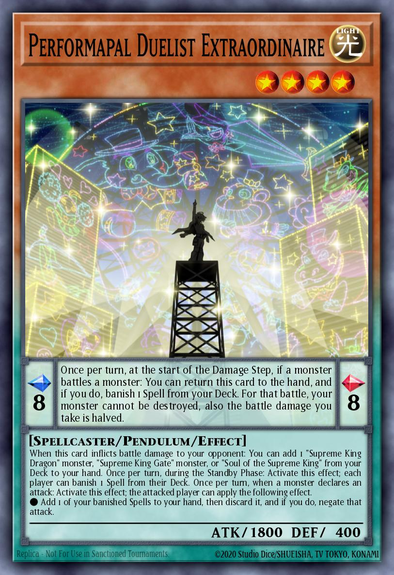 Performapal Duelist Extraordinaire — Maze of Memories EN024