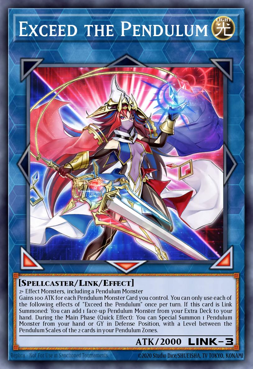 Exceed the Pendulum — Legendary Arc-V Decks ENO36