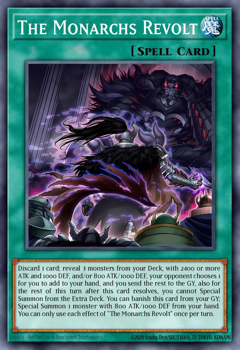 The Monarchs Revolt — Sem lançamento no TCG (OCG / Master Duel) 9283801