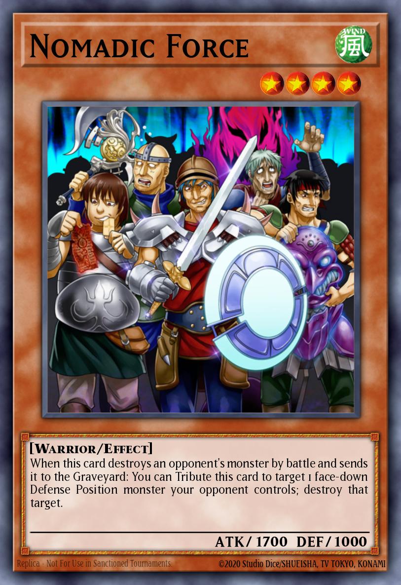 Nomadic Force — Galactic Overlord Sneak Peek Participation Card EN040