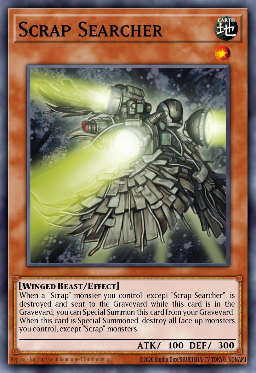 Scrap Searcher — Starstrike Blast Sneak Peek Participation Card EN025