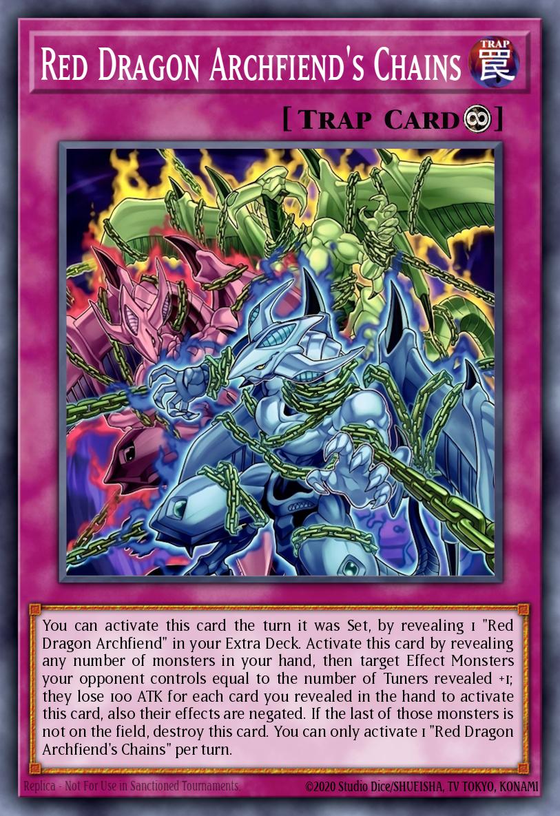 Red Dragon Archfiend's Chains — Magnificent Maestros EN009