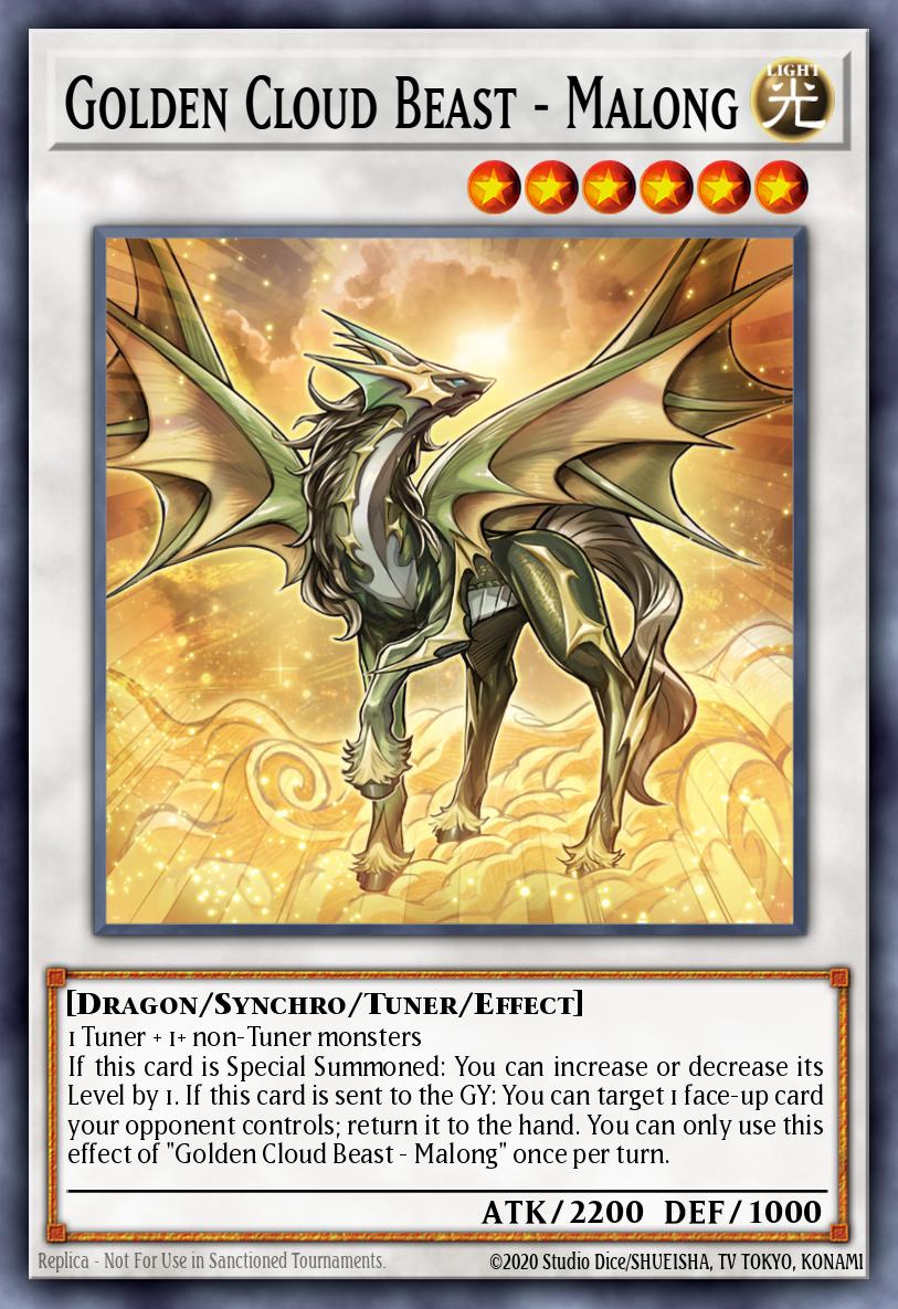 Golden Cloud Beast - Malong — 25th Anniversary Tin: Dueling Mirrors EN203