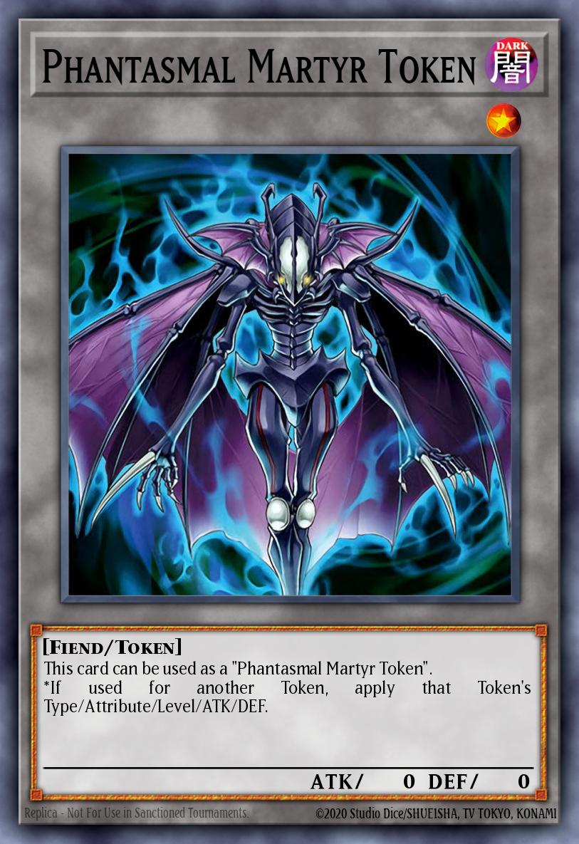 Ficha de Mártir Fantasmal — Structure Deck: Sacred Beasts EN047