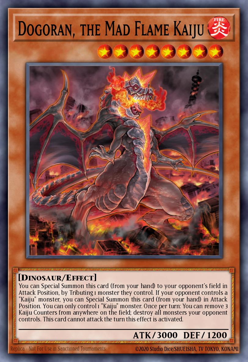 Dogoran, o Kaiju Louco das Chamas — 2016 Mega-Tin Mega Pack EN098
