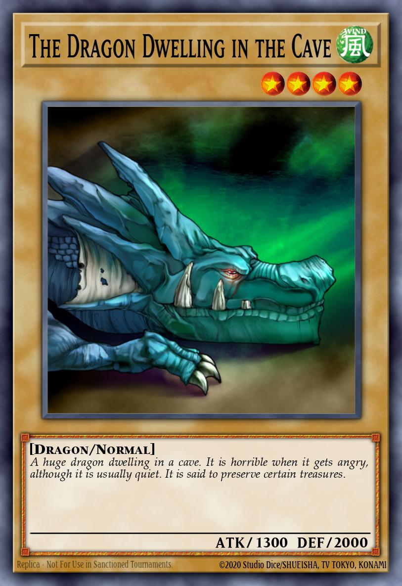 O Dragão Vivendo na Caverna — Starter Deck: Kaiba Evolution 013