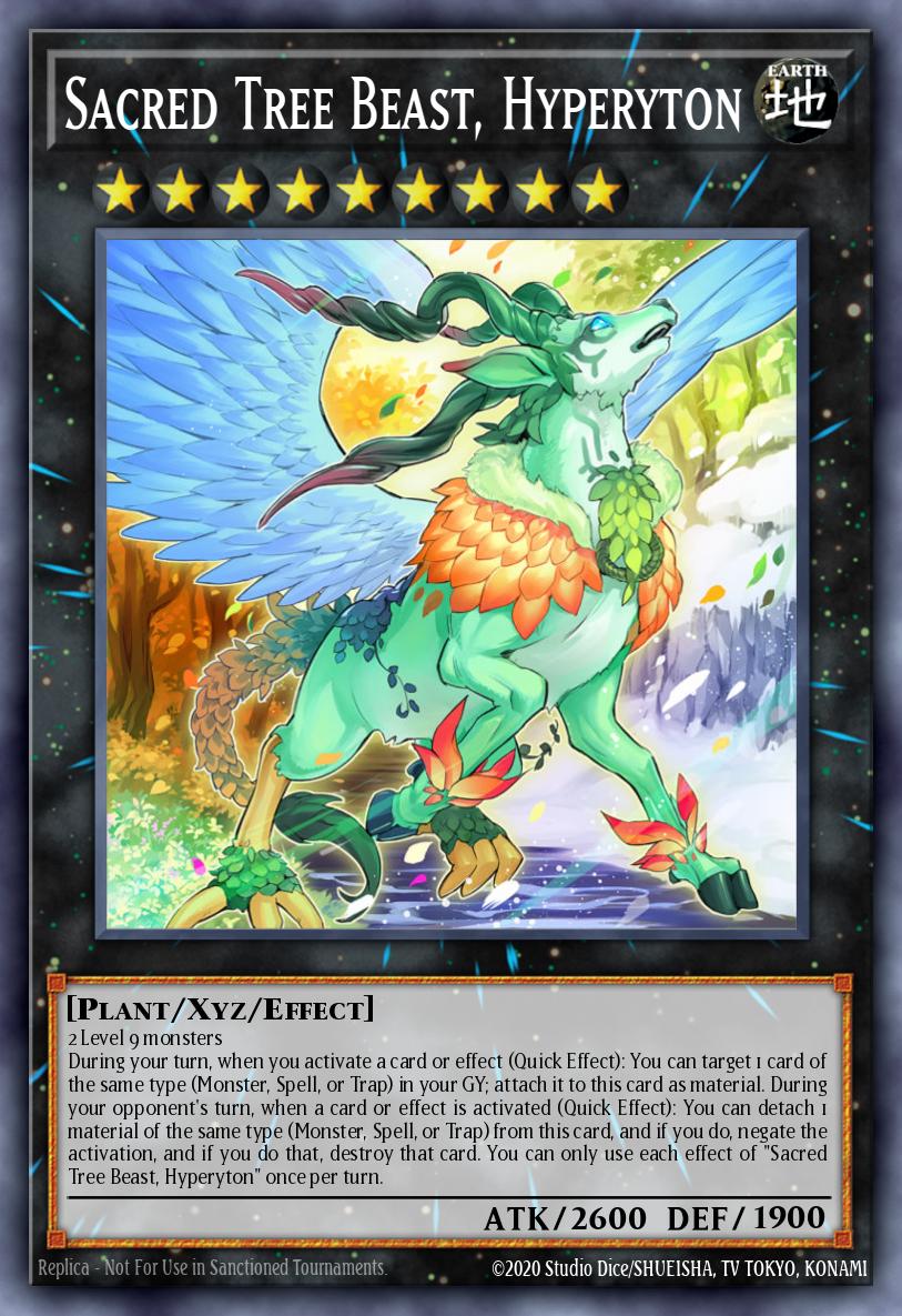 Besta Árvore Sagrada, Hyperyton — Blazing Vortex Premiere! promotional card EN047