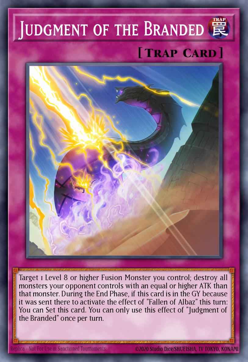 Julgamento do Marcado — Structure Deck: Albaz Strike EN034