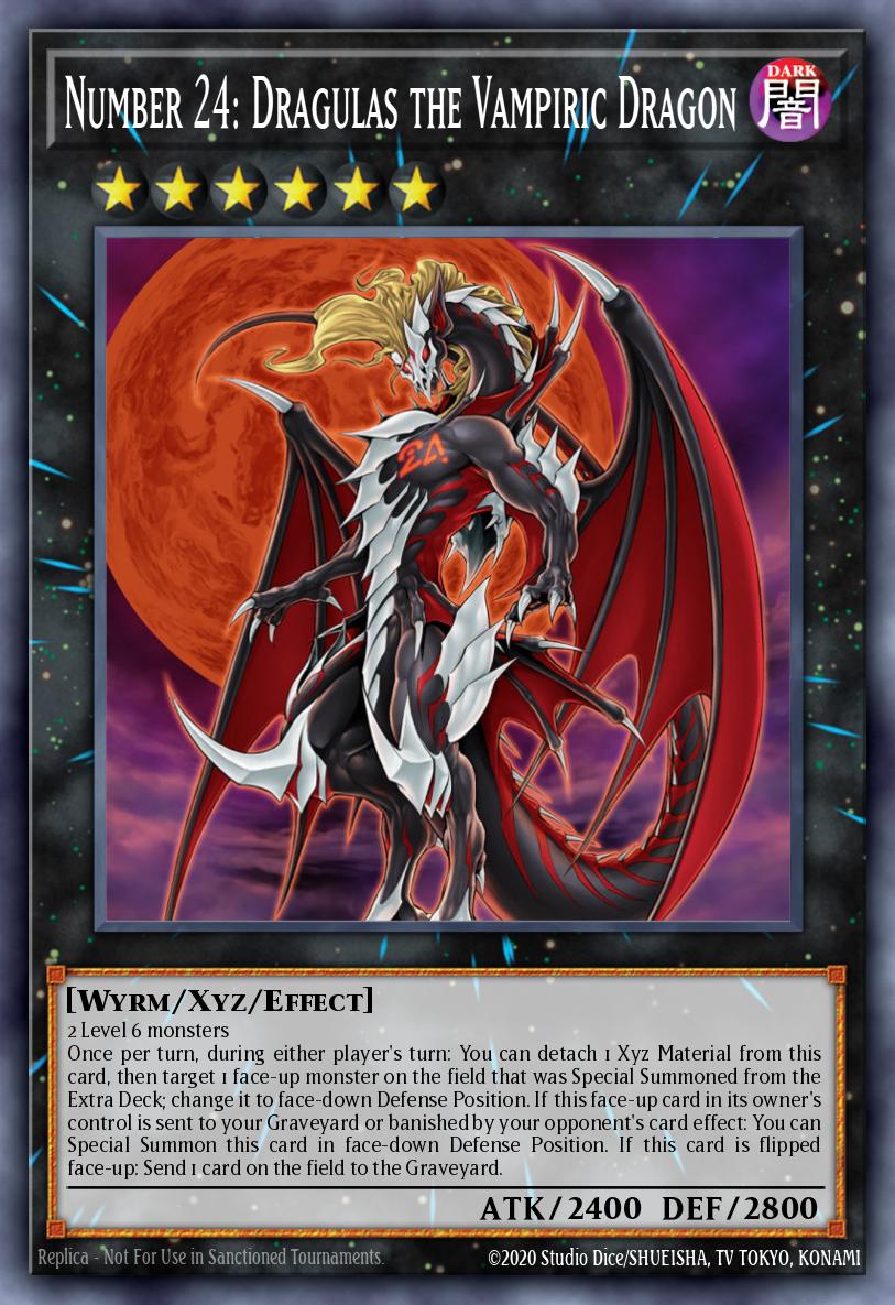 Número 24: Dragulas, o Dragão Vampírico — Dragons of Legend: Unleashed EN022
