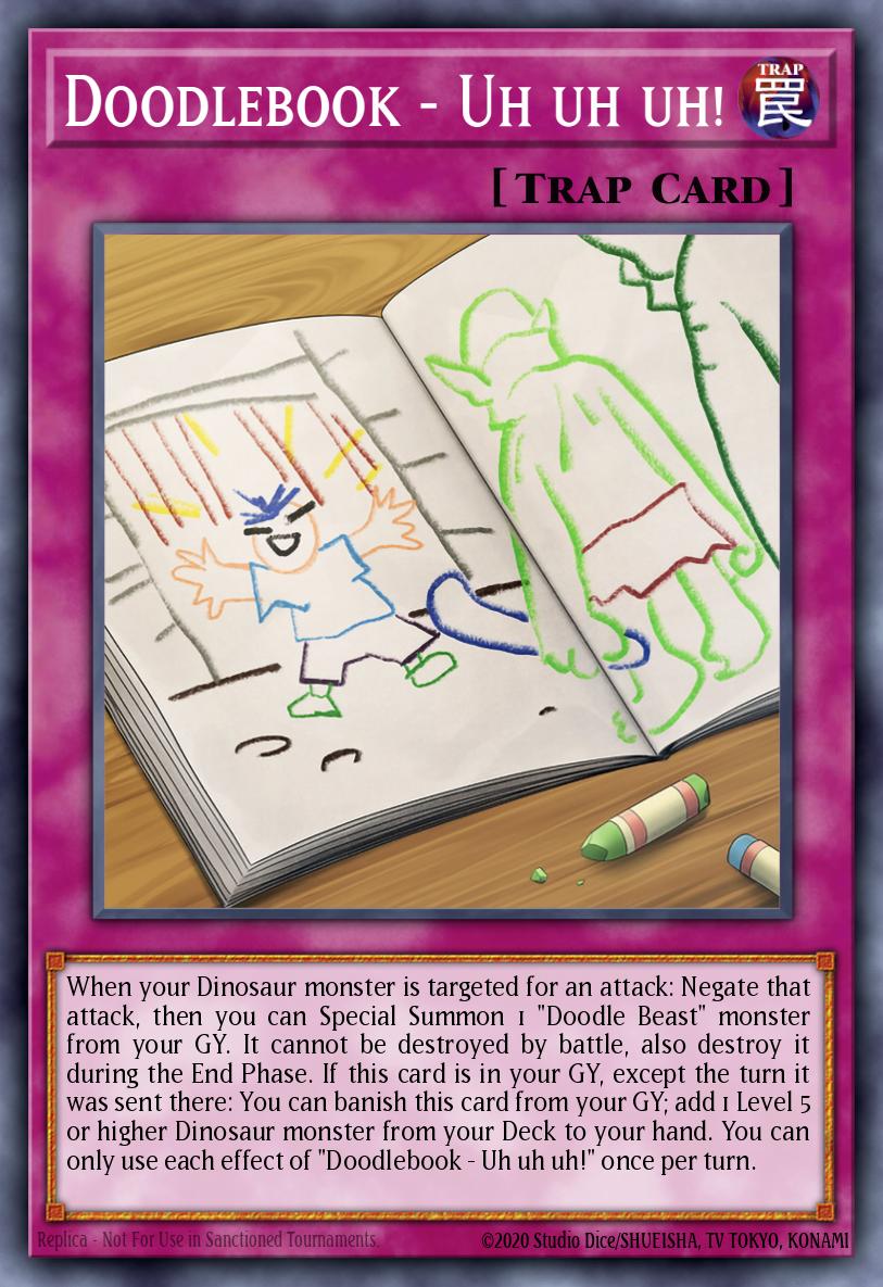 Doodlebook - Uh uh uh! — Battles of Legend: Crystal Revenge EN034