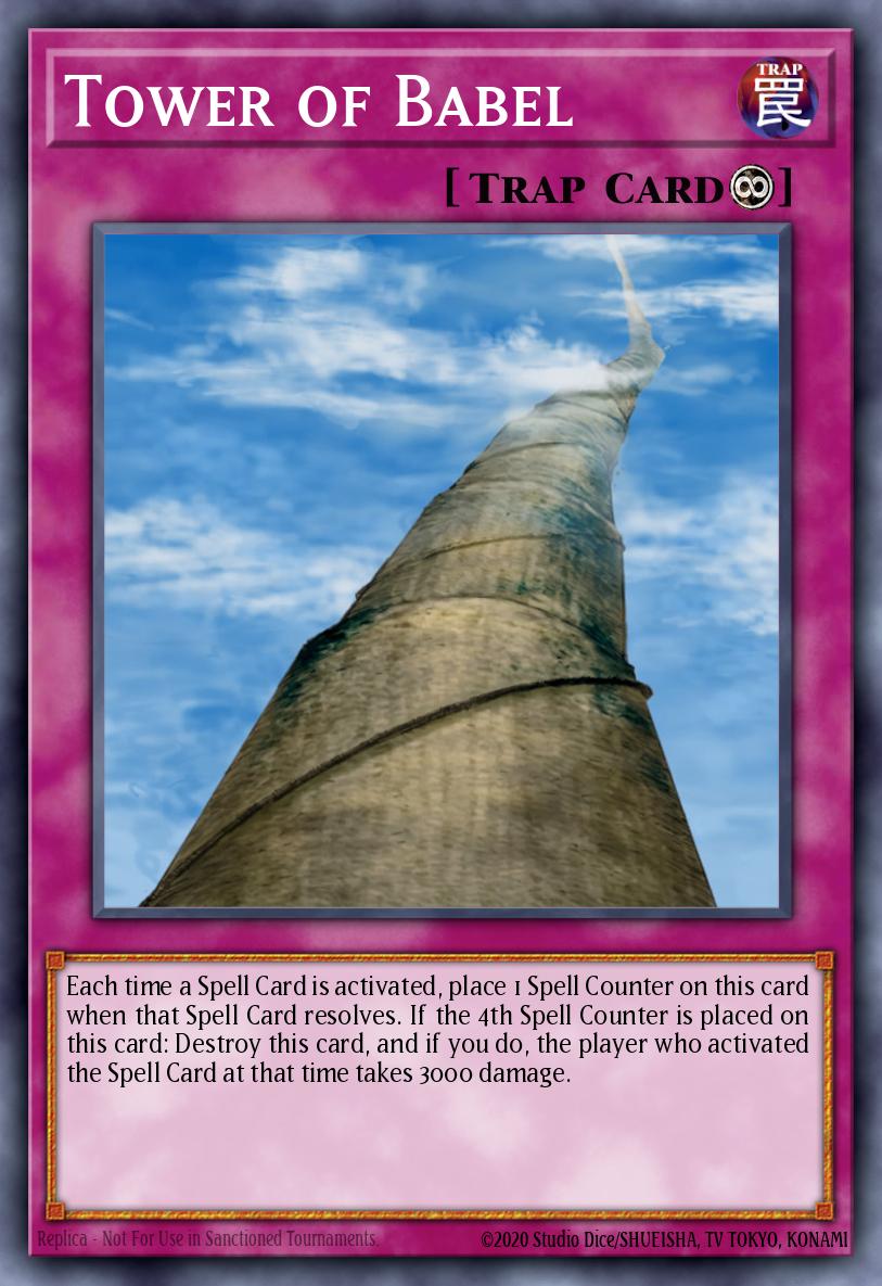 Torre de Babel — Spellcaster's Command Structure Deck: Special Edition EN037