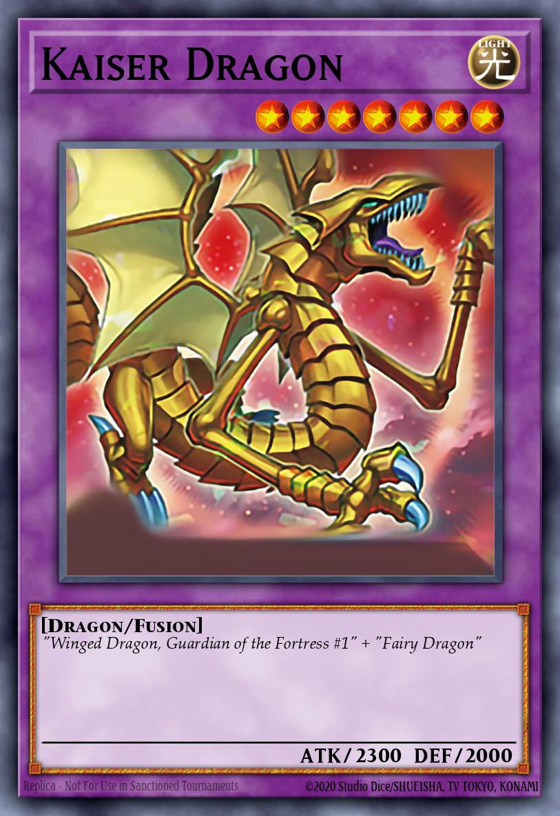 Kaiser Dragon — McDonald's Promotional Cards 2 EN011
